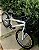 BICICLETA ARO (20) FEMININA COR BANCA S/ MARCHA FREIO V-BRAKE COM CESTA MILANO FAST - Imagem 5