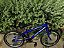 BICICLETA ARO (20) MASCULINA COR AZUL S/ MARCHA FREIO V-BRAKE MILANO FAST - Imagem 5