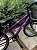 BICICLETA ARO (20) FEMININA COR VIOLETA S/ MARCHA FREIO V-BRAKE COM CESTA MILANO FAST - Imagem 4