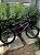 BICICLETA ARO (20) FEMININA COR VIOLETA S/ MARCHA FREIO V-BRAKE COM CESTA MILANO FAST - Imagem 2