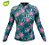 CAMISA CICLISMO FEMININA MARCIO MAY MANGA LONGA BLUEISH NATURE TAMANHO P - Imagem 1