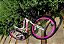 BICICLETA MTB ARO(26) FEMININA COR BRANCA/ROSA C/MARCHA 18V ATHOR MUSA - Imagem 3