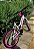 BICICLETA MTB ARO(26) FEMININA COR BRANCA/ROSA C/MARCHA 18V ATHOR MUSA - Imagem 4
