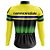 CAMISA CICLISMO MASCULINA CANNONDALE MANGA LONGA  AMARELA/VERDE/PRETA TAMANHO M - Imagem 2