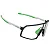 OCULOS CICLISMO ELLEVEN EL55 LENTE FOTOCROMATICA PRETO/BRANCO/VERDE - Imagem 2
