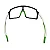 OCULOS CICLISMO ELLEVEN EL55 LENTE FOTOCROMATICA PRETO/BRANCO/VERDE - Imagem 4
