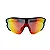 OCULOS CICLISMO ESPELHADO ELLEVEN EL54 UV400 VERMELHO/PRETO - Imagem 2