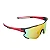 OCULOS CICLISMO ESPELHADO ELLEVEN EL54 UV400 VERMELHO/PRETO - Imagem 4