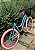 BICICLETA MTB ARO (26) FEMININA COR AZUL/ROSA C/MARCHA 18V ATHOR MUSA - Imagem 4