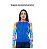 CAMISA CICLISMO FEMININA ELITE MANGA LONGA  AZUL/MIX CORES TAMANHO M - Imagem 1