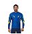CAMISA CICLISMO MASCULINA ELITE MANGA LONGA  AZUL/AMARELO TAMANHO M - Imagem 1