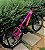 BICICLETA MTB FREERIDE ARO (26) VIKINGX TUFF 25 CAMBIO 21 VELOCIDADES FREIO DISC MECÂNICO COR ROXA/ROXO - Imagem 3