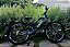 BICICLETA MTB FREERIDE ARO (26) VIKINGX TUFF 25 KIT VELOFORCE 9V FREIO DISC HIDRÁULICO COR PRETO/AZUL/BRANCO - Imagem 4