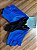LUVA CICLISMO PROHAND DEDO CURTO SPACE PRETO/AZUL TAMANHO M - Imagem 3