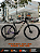 BICICLETA MTB ARO (29) AUDAX ADX 400 SHIMANO DEORE 12 V (1X12) FREIO DISC HIDRAULICO TAMANHO 21 (GG) PRETO/LILAS - Imagem 1