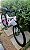 BICICLETA ARO (26) FEMININA COR BRANCA/ROSA C/ MARCHA 21V VIVID - Imagem 3