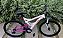 BICICLETA ARO (26) FEMININA COR BRANCA/ROSA C/ MARCHA 21V VIVID - Imagem 2