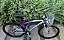 BICICLETA ARO (26) FEMININA COR PRATA/VIOLETA C/ MARCHA 21V BRISTOL LANCE - Imagem 2