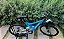 BICICLETA ARO (26) FEMININA COR AZUL/CELESTE C/ MARCHA 21V FREIO DISC MECANICO STINGER - Imagem 2