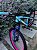 BICICLETA MTB FREERIDE ARO (26) ABSOLUTE BRUTUS 3 KIT VELOFORCE 9V FREIO DISC HIDRÁULICO COR AZUL/BRANCO/ROSA - Imagem 6