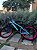 BICICLETA MTB FREERIDE ARO (26) ABSOLUTE BRUTUS 3 KIT VELOFORCE 9V FREIO DISC HIDRÁULICO COR AZUL/BRANCO/ROSA - Imagem 7