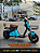 SCOOTER ELETRICA AUTOPROPILIDO 48V 1000W DUOS E-TREK AZUL METÁLICO - Imagem 1