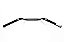 GUIDÃO DE MTB CROSS 4 PARAFUSOS TITAN 22,2X605MM  ALTO AÇO PRETO - Imagem 4