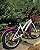 BICICLETA ARO (16) FEMININA VERDEN BREEZE FREIOS V-BRAKE COR BRANCO/ROSA (USADA) - Imagem 2