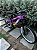 BICICLETA MTB FREERIDE ARO (26) VIKINGX TUFF 25 CAMBIO 21 VELOCIDADES FREIO DISC MECÂNICO COR ROXO/AMARELO - Imagem 2