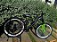 BICICLETA MTB FREERIDE ARO (26) ABSOLUTE BRUTUS PRO S/MARCHA FREIO DISC HIDRÁULICO SHIMANO TRASEIRO MT200 COR GFT/AMAREL - Imagem 5