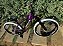 BICICLETA MTB FREERIDE ARO (26) ABSOLUTE BRUTUS PRO S/MARCHA FREIO DISC HIDRÁULICO SHIMANO TRASEIRO MT200 COR ROXO/BCO - Imagem 7