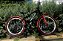 BICICLETA MTB FREERIDE ARO (26) ABSOLUTE BRUTUS PRO 9 VELOCIDADES FREIO DISC HIDRÁULICO COR PRETO/VERMELHO - Imagem 1