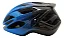 CAPACETE ADULTO PRET0/AZUL ELLEVEN INMOLD RACE S/ LED TAMANHO G 57-62 - Imagem 2