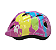 CAPACETE INFANTIL MULTICOR ROSA ELLEVEN KIDS OUT SERIES TAMANHO M (53 - 57) - Imagem 3