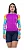 CAMISA CICLISMO FEMININA ELITE MANGA LONGA ROSA/MULTICOR TAMANHO M - Imagem 1
