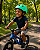 CAPACETE INFANTIL VERDE FOSCO PTK BABY S/ LED COM APOIO DE NUCA TAMANHO P (48 - 55) - Imagem 1