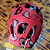 CAPACETE INFANTIL VERMELHO PTK TOYS S/ LED COM APOIO DE NUCATAMANHO P (48 - 55) - Imagem 3