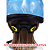 CAPACETE INFANTIL VERMELHO PTK TOYS S/ LED COM APOIO DE NUCATAMANHO P (48 - 55) - Imagem 7
