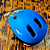 CAPACETE INFANTIL AZUL FOSCO PTK S/ LED COM APOIO DE NUCA TAMANHO  P (48 - 55) - Imagem 3