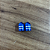 PAR TAMPA DE VALVULA ALUMINIO AZUL CURTA - Imagem 4