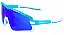 OCULOS CICLISMO ABSOLUTE WILD AZUL/BCO COM LENTE AZUL - Imagem 5