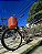 BICICLETA ARO (26) FEMININA COR MARRON/BEGE S/MARCHA FREIO  V/BRAKE E FREIO CONTRA/PEDAL MARCA ATTACK TROPYMAX COM CESTA - Imagem 5