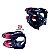 MESA  AHEAD SET 35MM DH 31,8 BRUTUS 2 VERMELHO-PRETO ABSOLUTE - Imagem 1