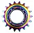 RODA LIVRE 18 DENTES ESFERADA RAIBOW FURTACOR SHUNFENG - Imagem 1