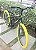BICICLETA ARO (26) MASCULINA COR VERDE S/MARCHA MARCA ATTACK PNEU AMARELO - Imagem 5