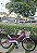 BICICLETA ARO (20) FEMININA COR ROSA S/ MARCHA FREIO V-BRAKE COM CESTA SMART VERDEN (USADA) - Imagem 5