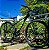 BICICLETA MTB ARO (29) OXS ALUMINIO 21 VELOCIDADES FREIO DISC MECÂNICO 15 (P) PRETO/VERDE/AZUL - Imagem 5