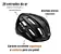 CAPACETE ADULTO PRETO FOSTO GTA RIDER TAMANHO G 58-62 - Imagem 3