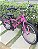 BICICLETA ARO (24) FEMININA COR ROSA PINK  21 VELOCIDADES FREIOS V-BRAKE GTI ATENA - Imagem 5
