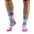 MEIA MARCIO MAY CINZA FAIXAS BRANCA/ROSA FLUOR COR DOVE GRAY - Imagem 4